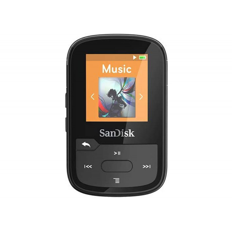 SanDisk Lecteur MP3 Clip Sport Go 16Go Noir