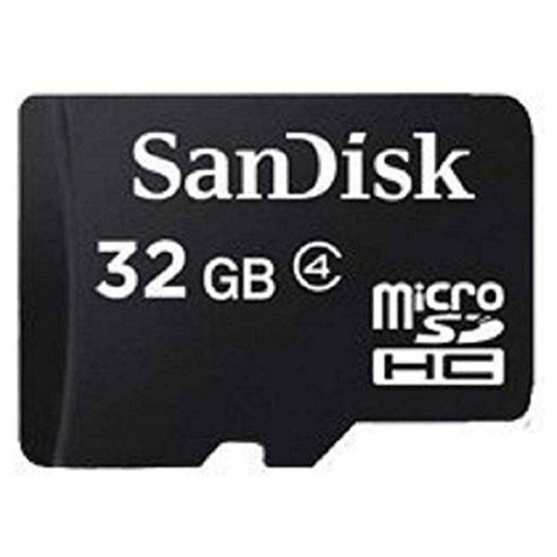 ***FV SanDisk Carte SDHC Standard Mob 32Go & adapt SD Cl.4