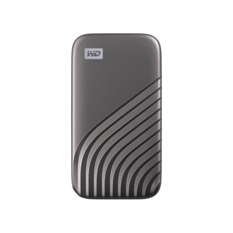 Western Digital Disque SSD externe 500GB, USB 3.2, gris