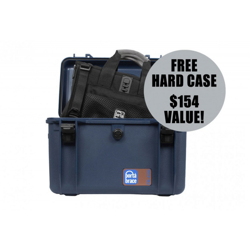 Porta Brace AO-1.5SILENTSQ, Lightweight & Silent Audio Organizer Case