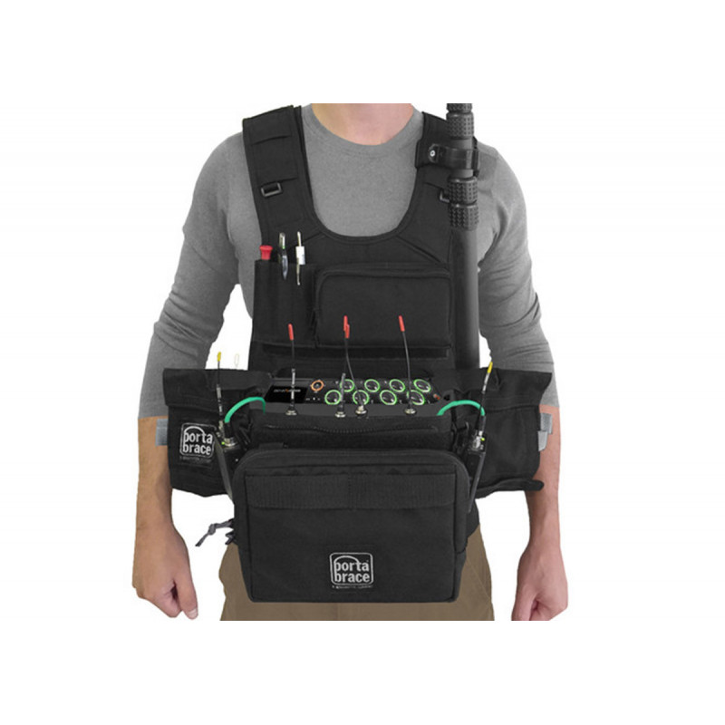 Porta Brace ATV-MIXPRE10T, Audio Tactical Vest - Custom-fit for Sound