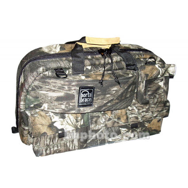 Porta Brace CTC-3/MO Traveler Camera Case, Mossy Oak Camouflage, Larg