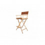 Porta Brace LC-30NDC Location Chair, Natural Finish, Ultra Suede Seat