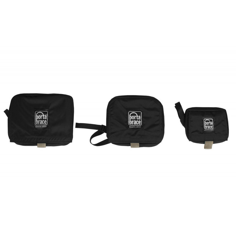 Porta Brace LC-CAPSET Lens Cap, Set of 3, Black