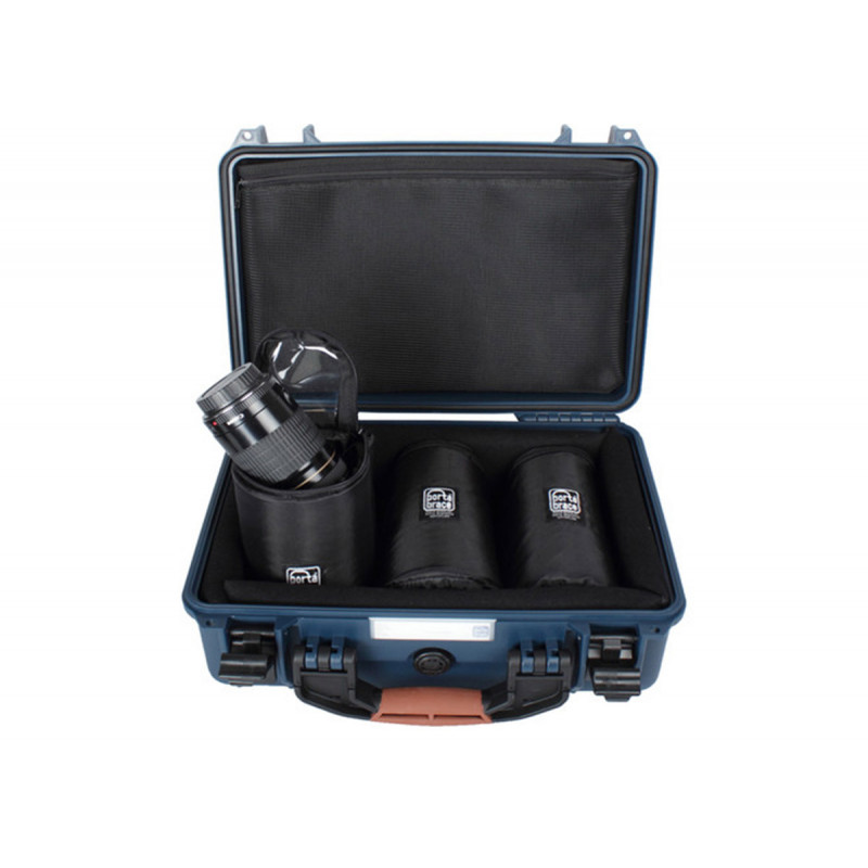 Porta Brace PB-24LENS73 Hard Case, Blue