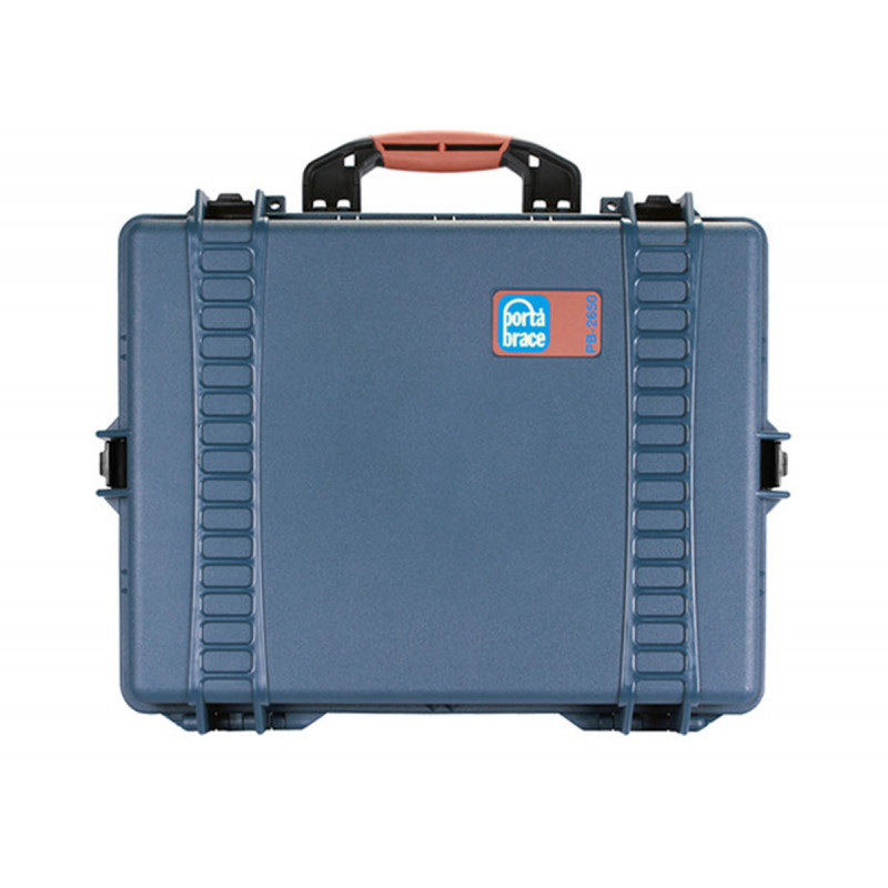 Porta Brace PB-2650F Hard Case with Wheels, Airtight, Large, Blue