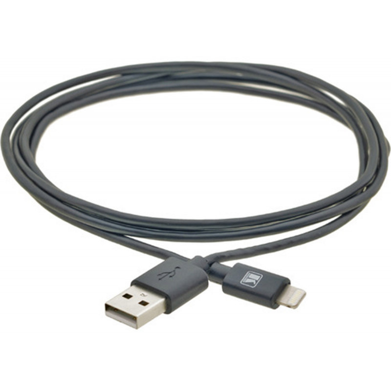 Kramer C-UA/LTN/BK-3 Cable Lightning vers USB, noir