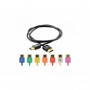 Kramer C-HM/HM/PICO/GR-10 Cable HDMI Ultra flexible Ethernet vert