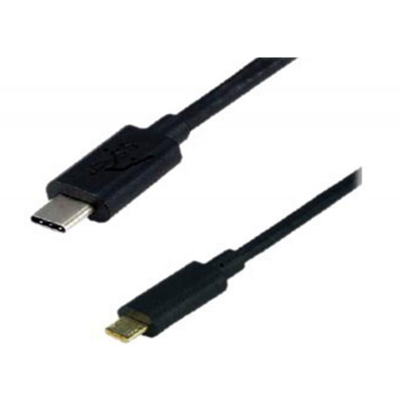 Cable USB 3.1 type C male / USB 2.0 Micro B male - 1m