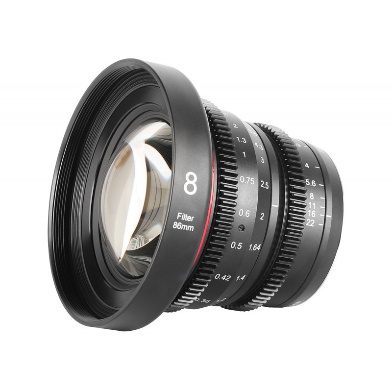 Meike Objectif 8mm T2.9 MFT