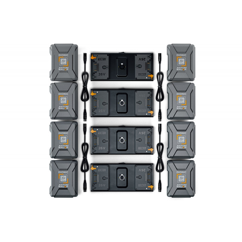 Litepanels 8x 26V 240Wh  Battery set for Quad Array Light Kit