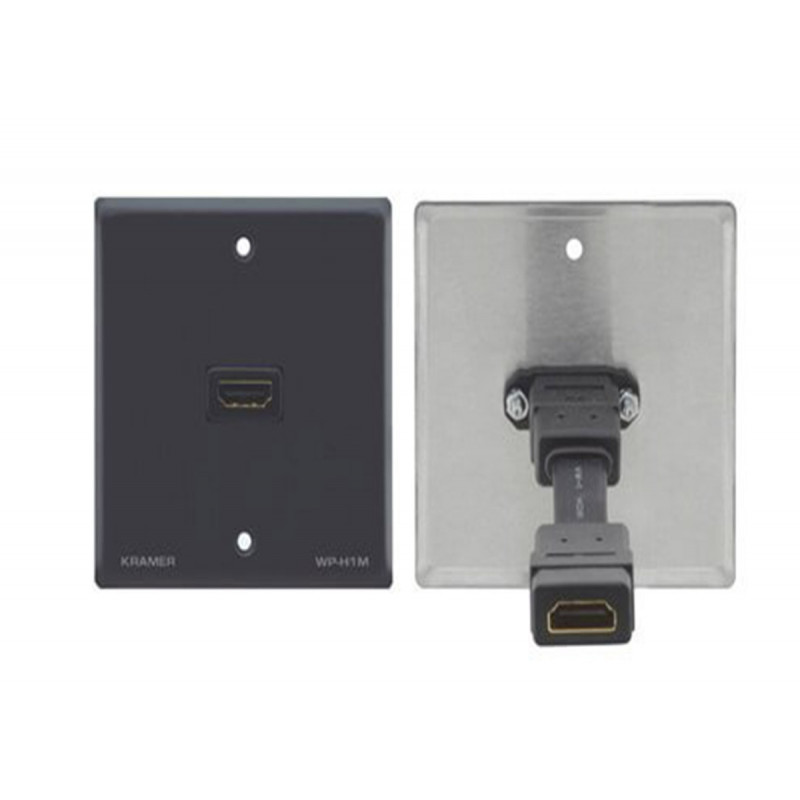 Kramer WP-H1M/BE/DE(W) Platine murale passive HDMI