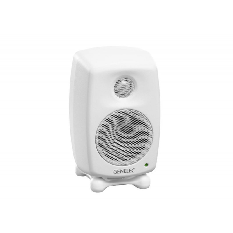 Genelec Enceinte Active 3" 2 Voies  Blanc Série 8000 + Support