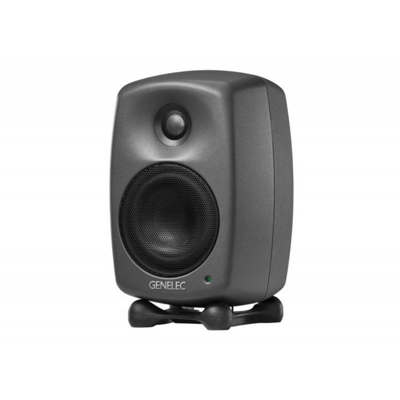 Genelec Enceinte Active 4" 2 Voies  Dark Grey Série SAM + Support