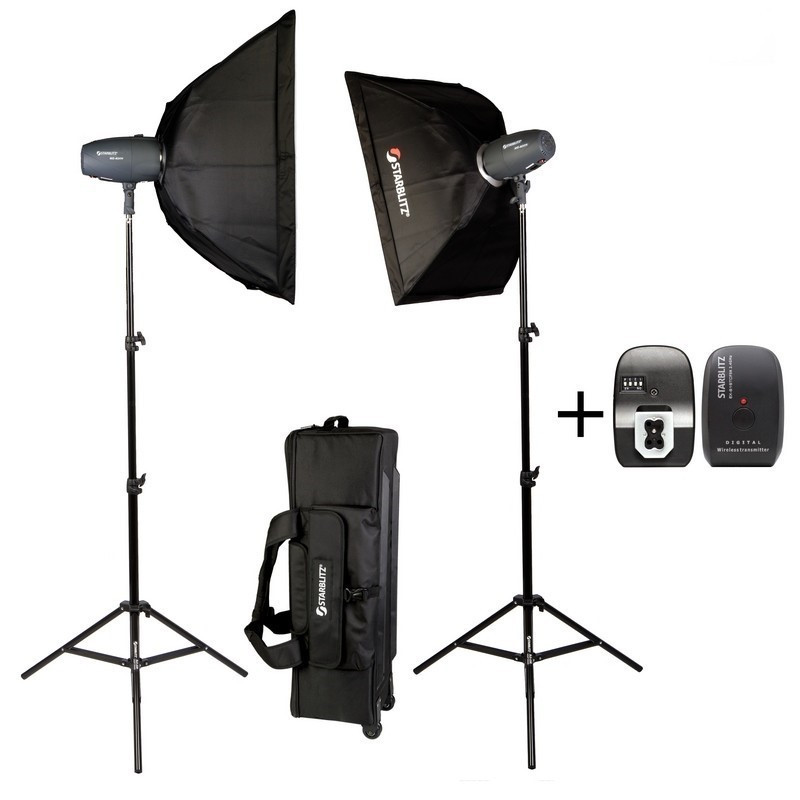 Starblitz Kit flash studio 2x 400w