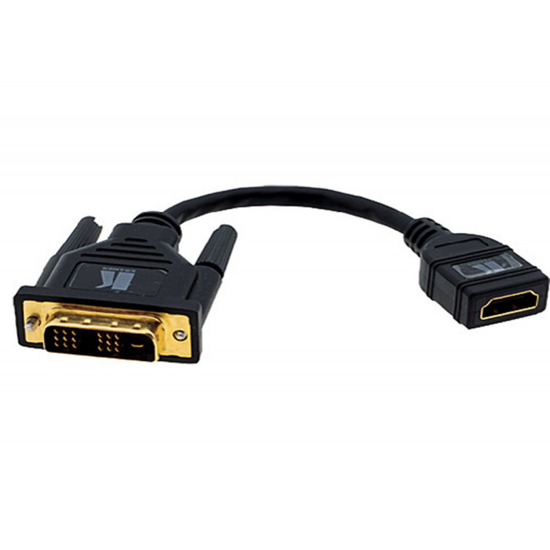 Kramer ADC-DM/HF Cable adaptateur DVI-D male vers HDMI femelle