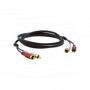 Kramer C-2RAM/2RAM-2 Cable audio 2RCA/2RCA male-male