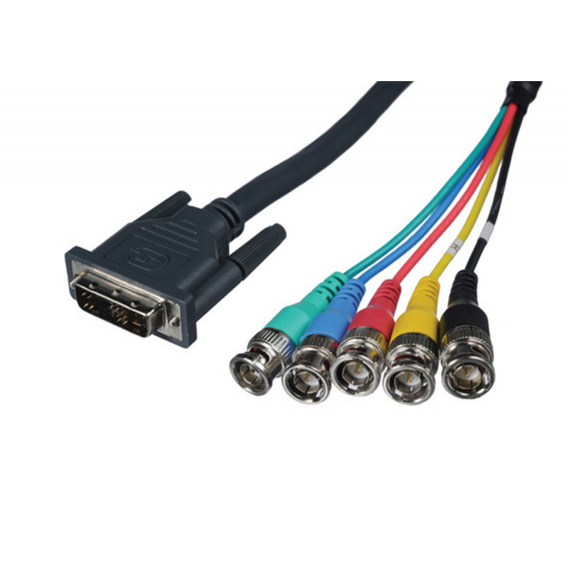 Kramer C-DMA/5BM-6 Cable DVI-A vers 5 BNC male-male