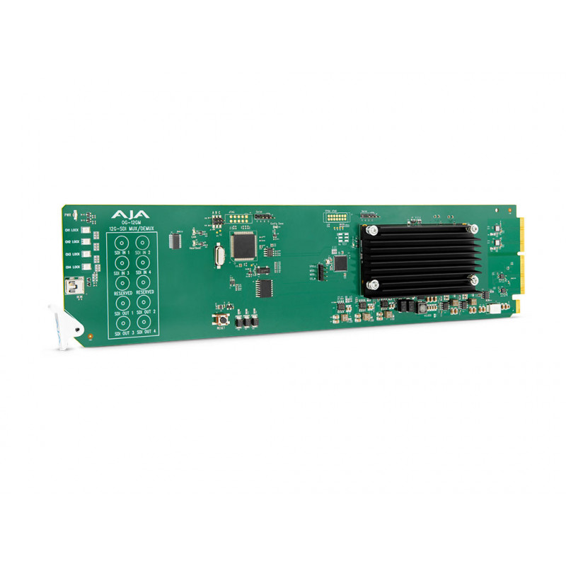 AJA OpenGear 12G-SDI vers/depuis SDI Muxer/DeMuxer