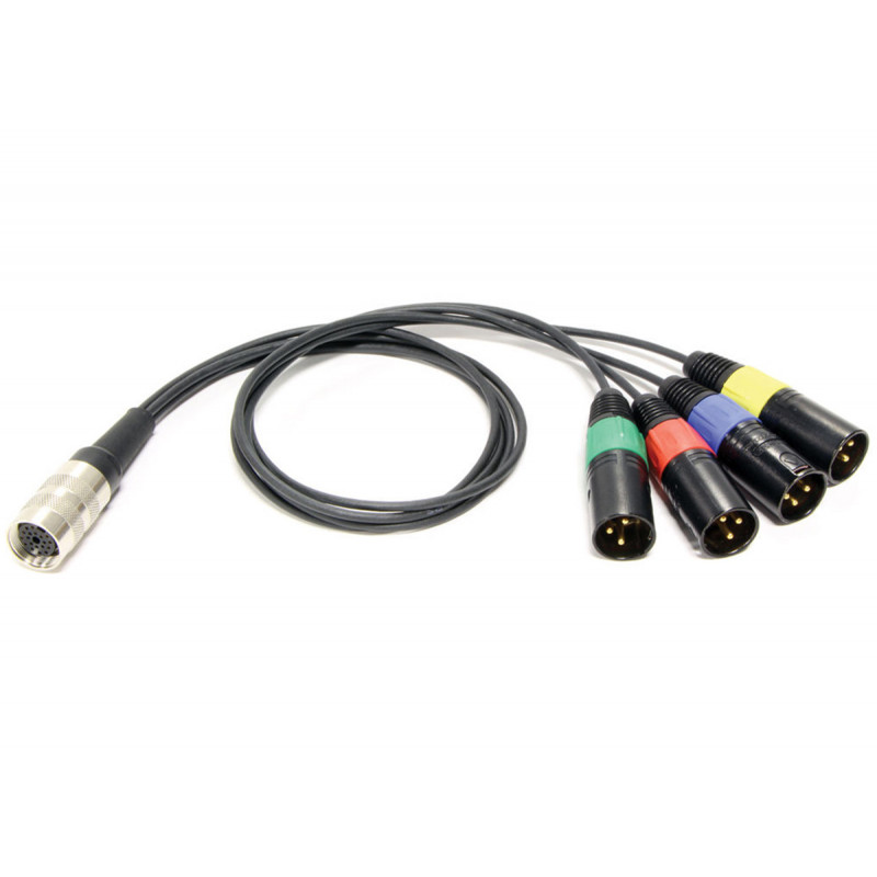 Schoeps AK Surround M/4U - Cable adaptateur multi-boches