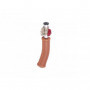 Vocas tube handgrip short with leather handle (left hand)