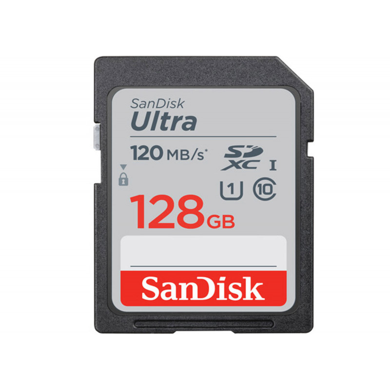 *** FV SanDisk Carte SDXC Ultra 128Go (Cl. 10/UHS-I/120MB/s)