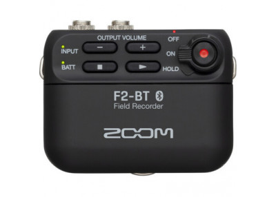 FV Zoom F2-BT Enregistreur de Terrain Bluetooth+Micro-Cravate - Noir
