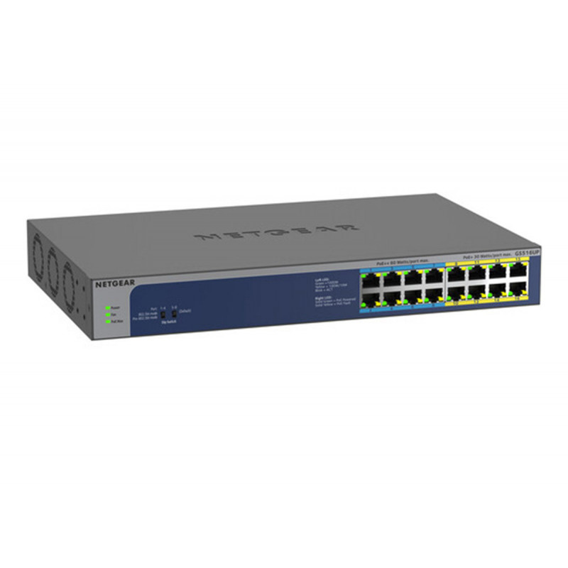 Netgear GS516UP Switch PoE++ 16 ports gigabit 10/100/1000 Mbps