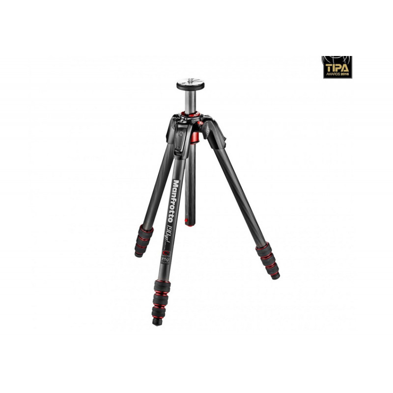 Manfrotto MT190GOC4 Trépied 190go! 4 sections carbone verouillage