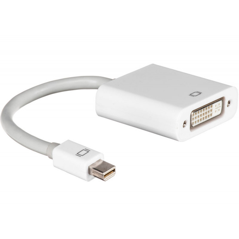 Kramer ADC-MDP/DF Cable Adaptateur Mini DisplayPort(M) vers DVI-D (F)