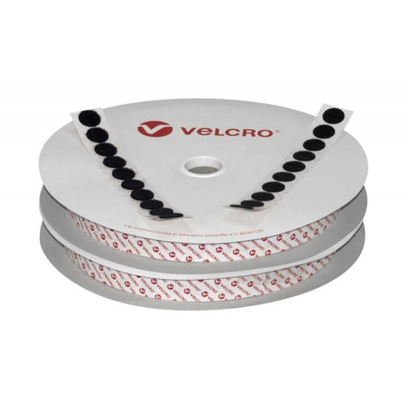 Velcro PS14 Rouleau 750 Pastilles - Diamètre 33mm