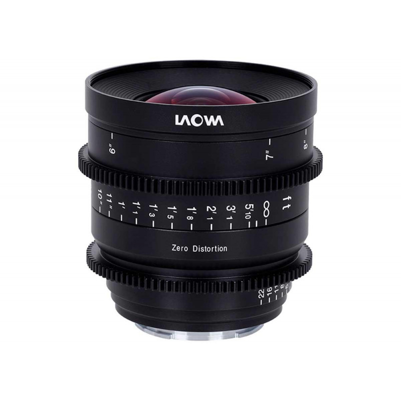 Laowa Objectif 15mm T2.1 Zero-D Cine Impérial Canon RF