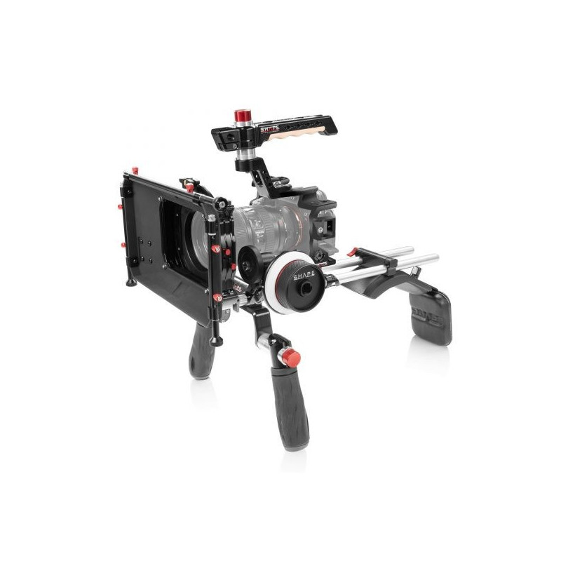 Shape A7S3SMKIT Kit Epaule + Matte Box + Follow Focus pour Sony A7S3