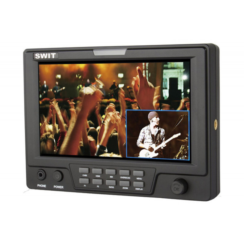 Swit S-1071H + Moniteur 7 " Studio LCD sans plaque de batterie