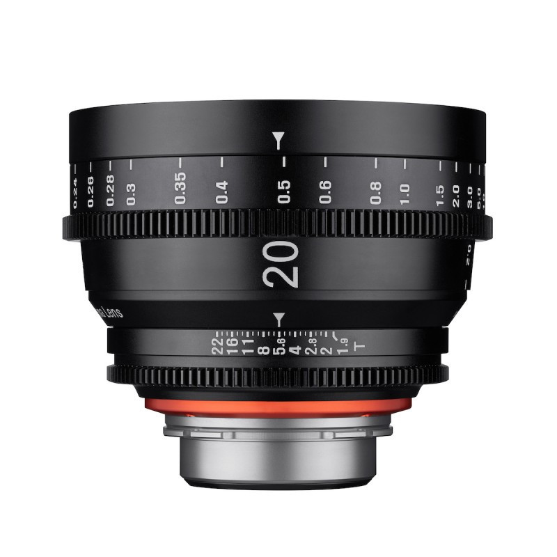 XEEN 20mm T1.9 PL - echelle métrique