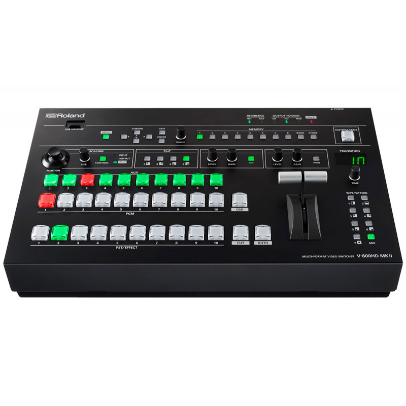 Roland V-800HD-MK2 Melangeur Video Multiformat HD-8 canaux