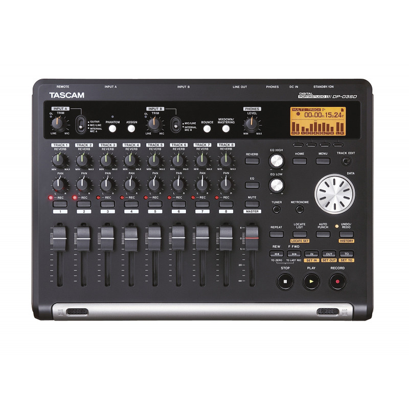 Tascam DP-03SD Portastudio 8 Pistes sur SD