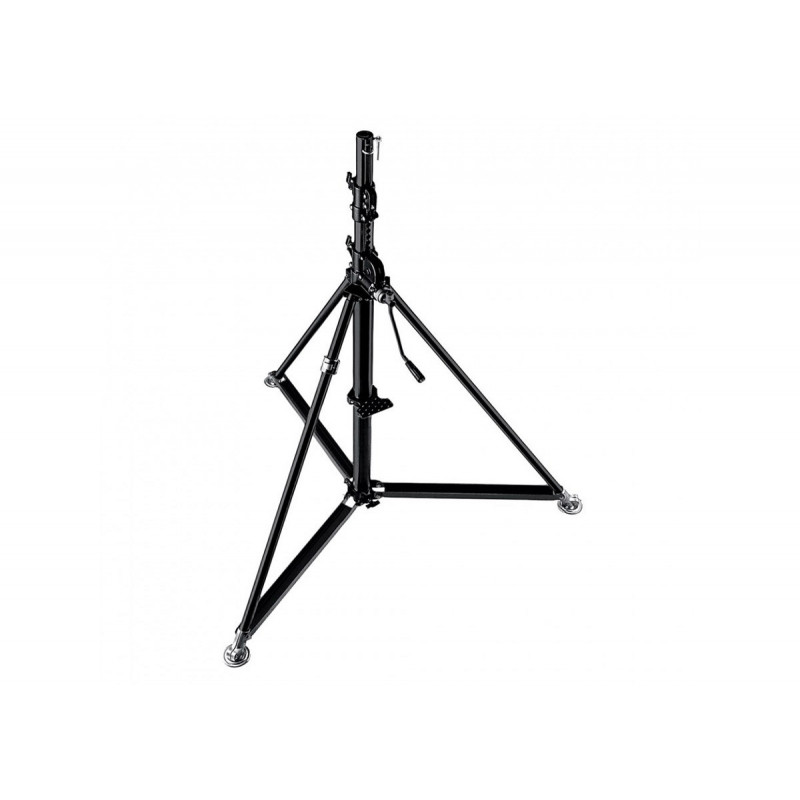 Manfrotto 387XBU Pied Wind Up, colonne à crémaillère,