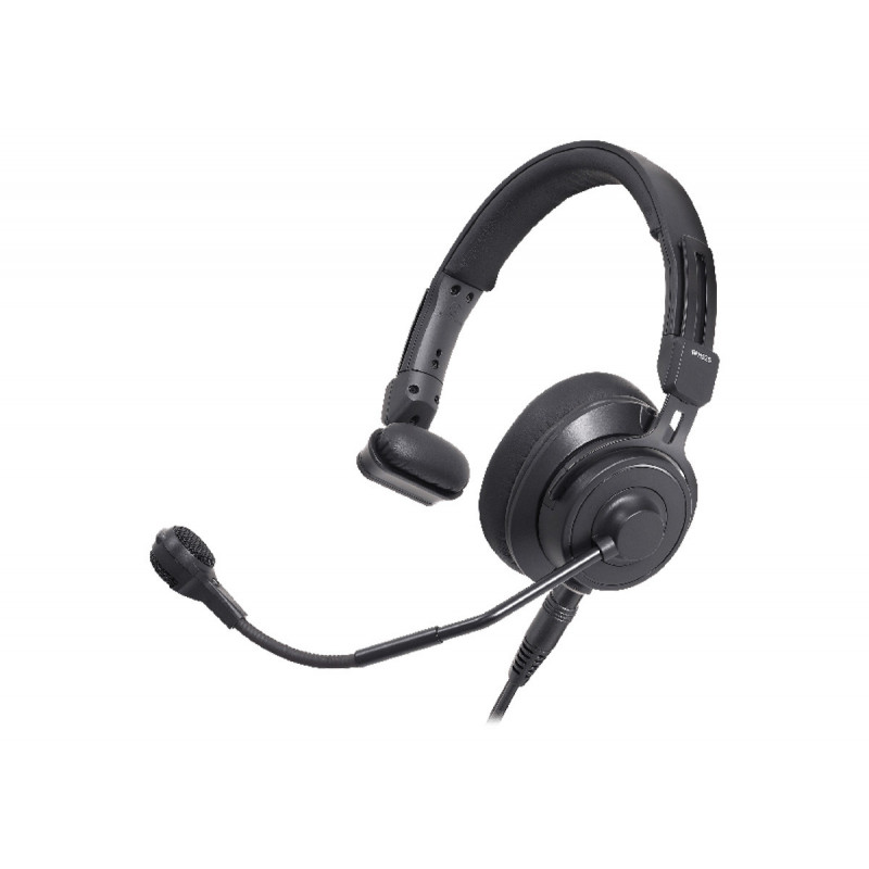 Audio-Technica Casque Broadcast Mono-Oreille avec Micro Dynamique