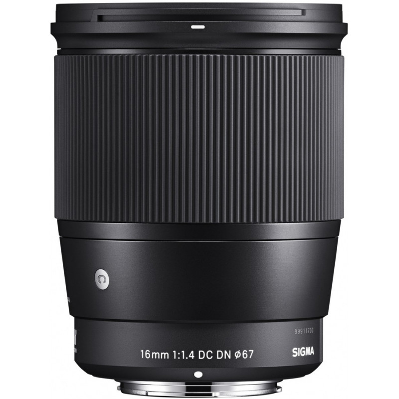 Sigma Objectif 16mm F1.4 DC DN Contemporary - Monture Sony E