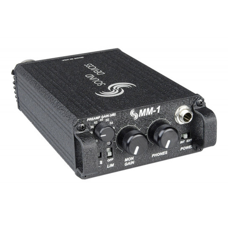 Sound Devices Preampli micro sur batterie / ecoute monitoring