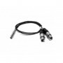 Sound Devices TA5F to (2) XLR-F 60cm long pour Scorpio