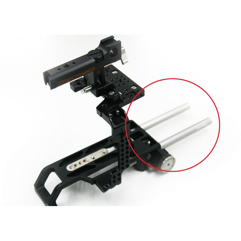 Kinefinity Tube Aluminium - Diametre 15mm, Longeur 200mm