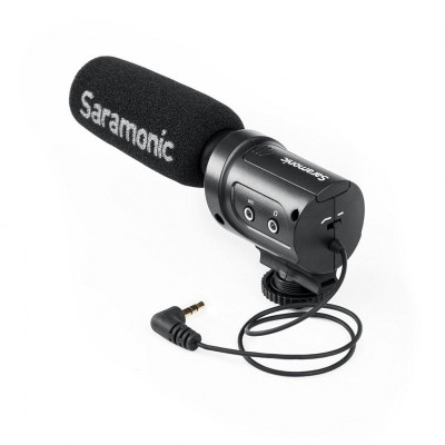 Saramonic Vmic Stereo Microphone Stéréo Cardioide à Condensateur