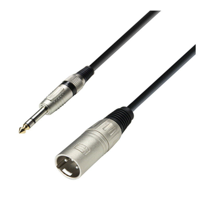 Sommer Cable Cordon adaptateur JACK 6,35 mâle stéréo XLR mâle stéréo