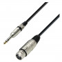 Sommer Cable adaptateur JACK 6,35 mâle stéréo XLR femelle stéréo