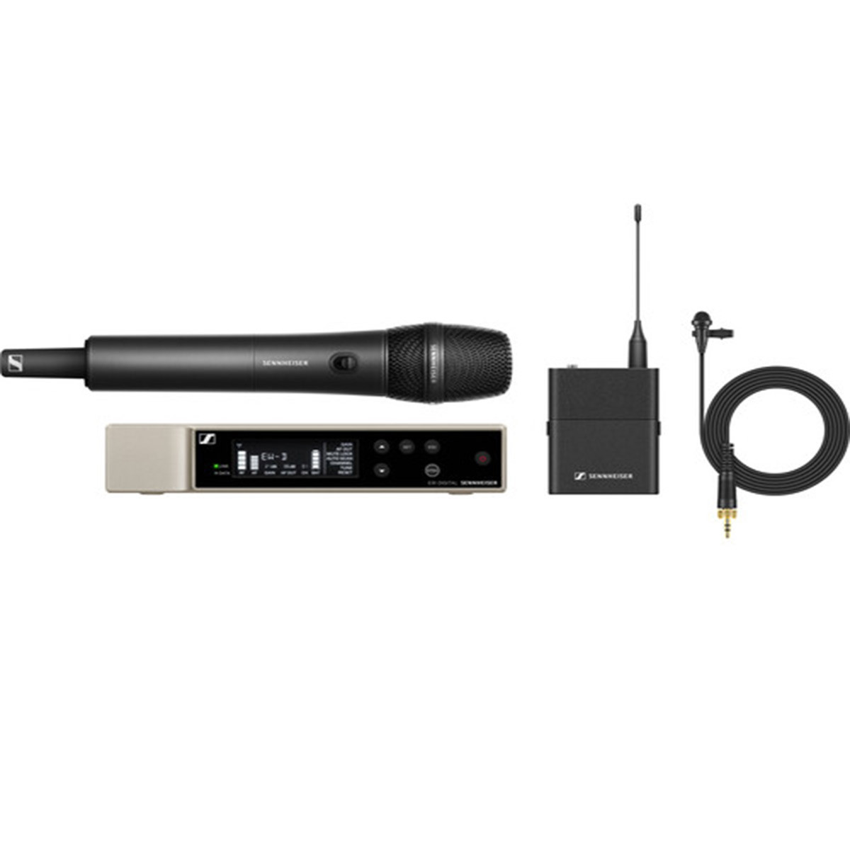 Shure Pack sans fil avec 2 SLXD2, 2 SM58 & double SLXD4D, 562-606MHz