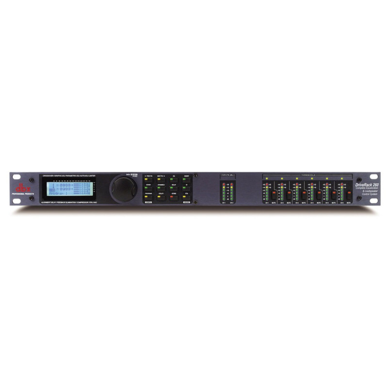 DBX Driverack 260 Processeur de diffusion numérique