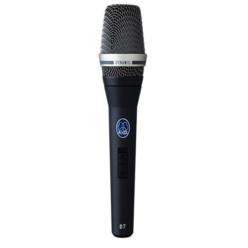 AKG Microphone de chant dynamique supercardioïde avec switch