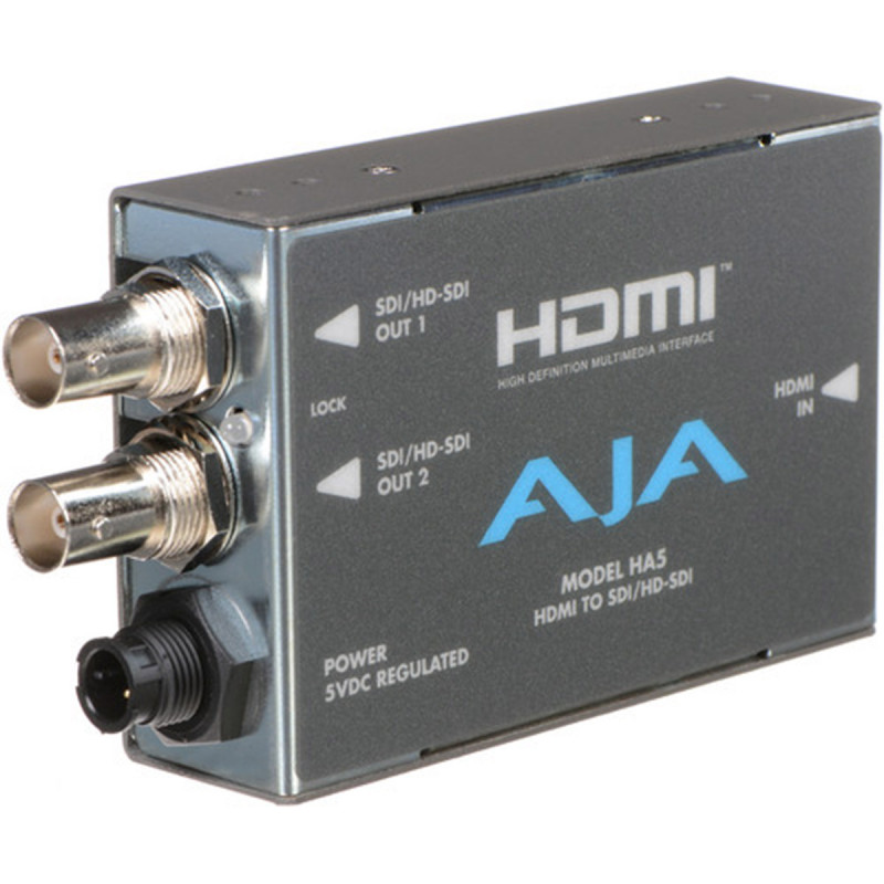 FV AJA HA5 Convertisseur audio vidéo HDMI vers SD/HD-SDI